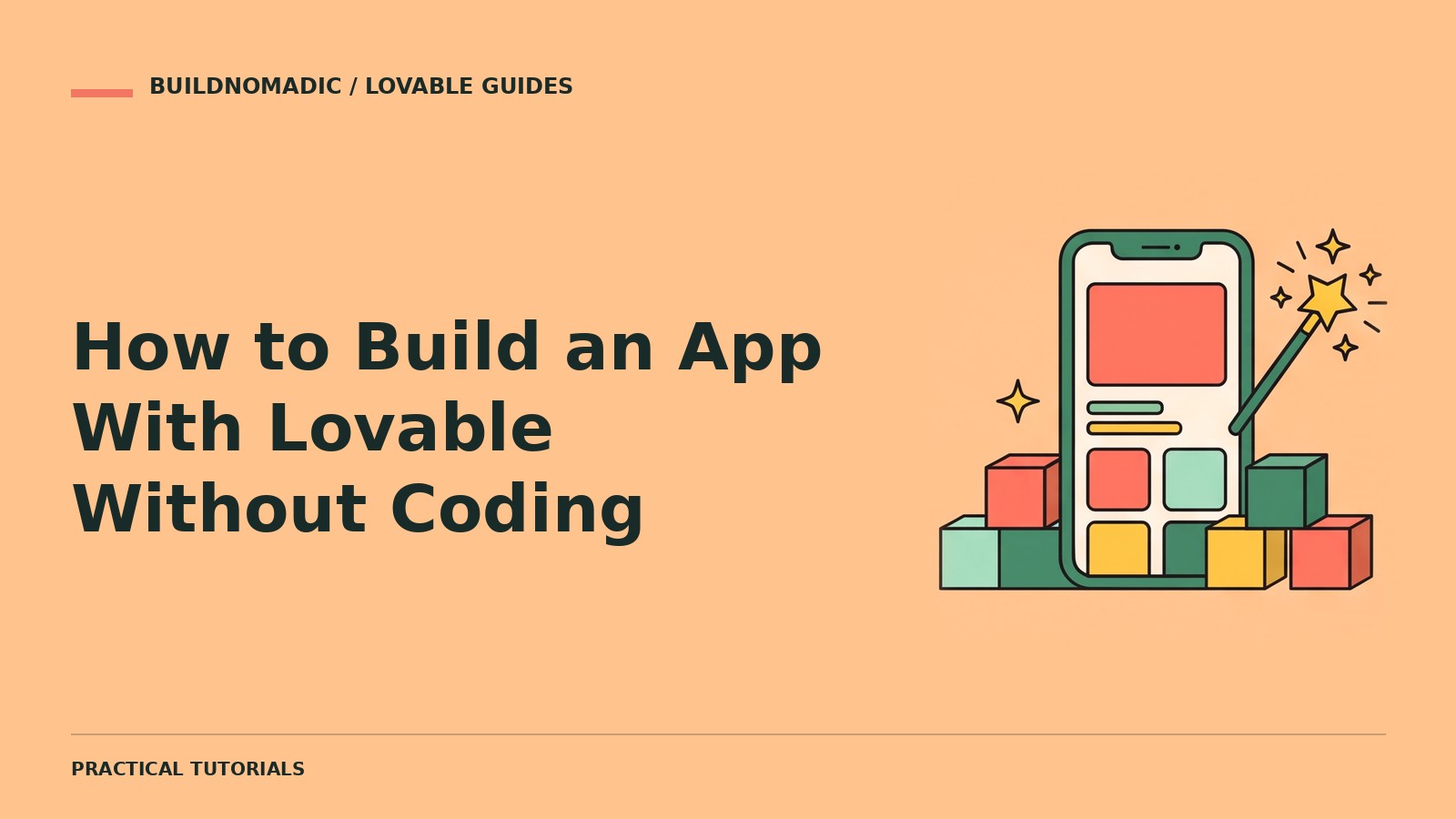 How to Build an App With Lovable Without Coding