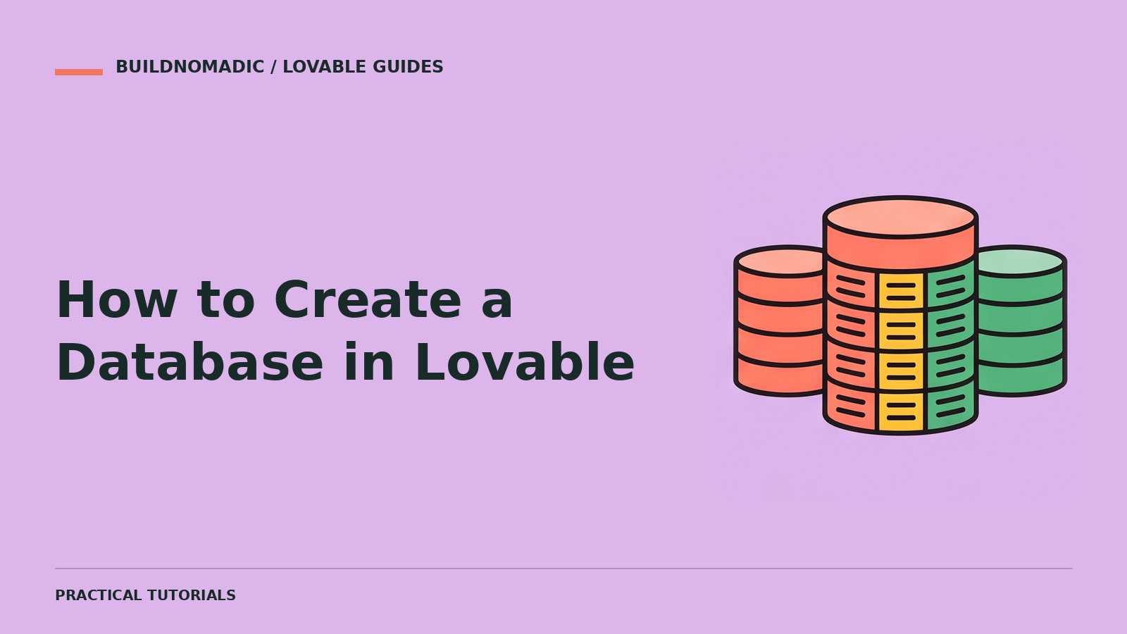 How to Create a Database in Lovable