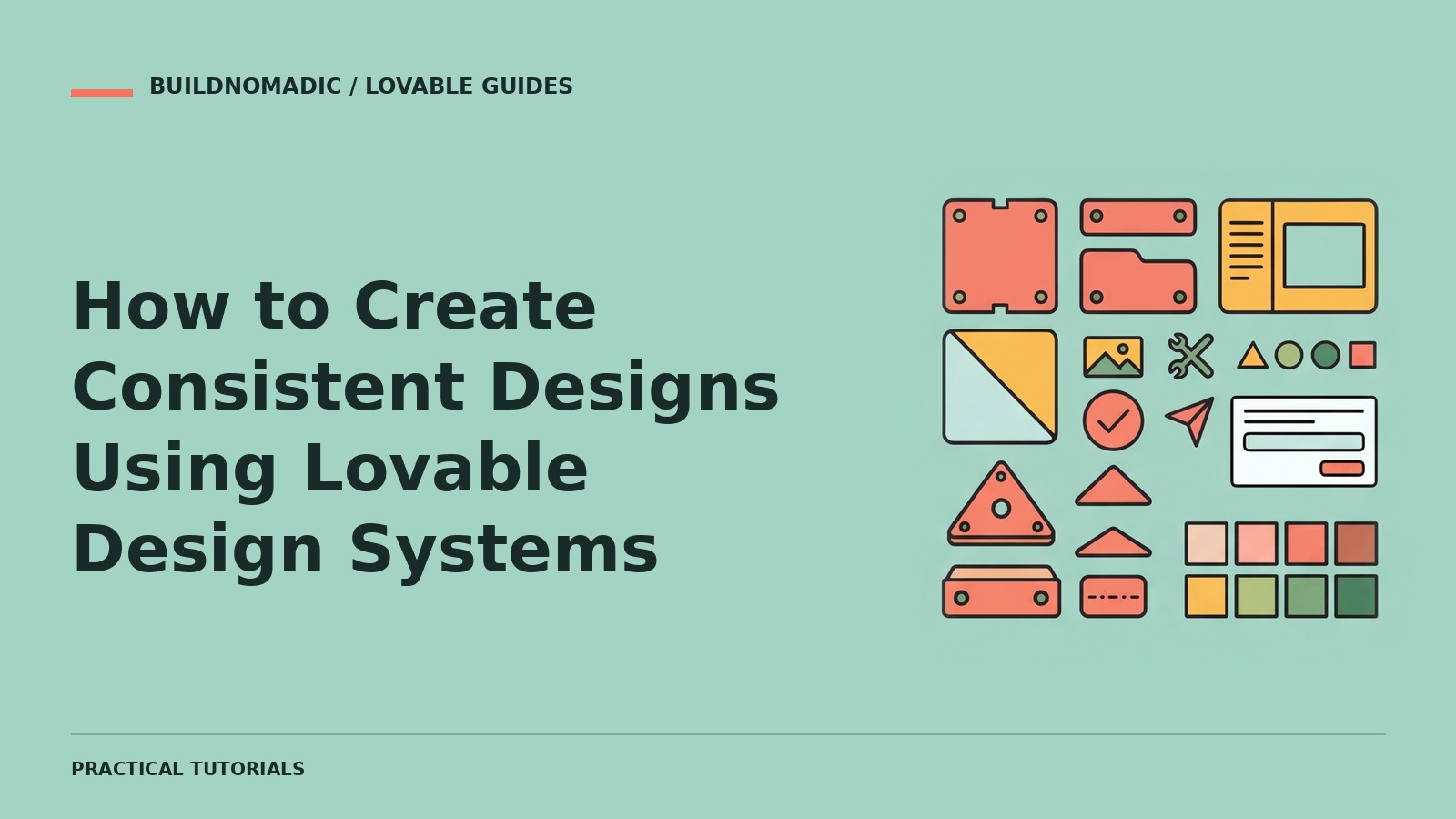 How to Create Consistent Designs Using Lovable Design Systems