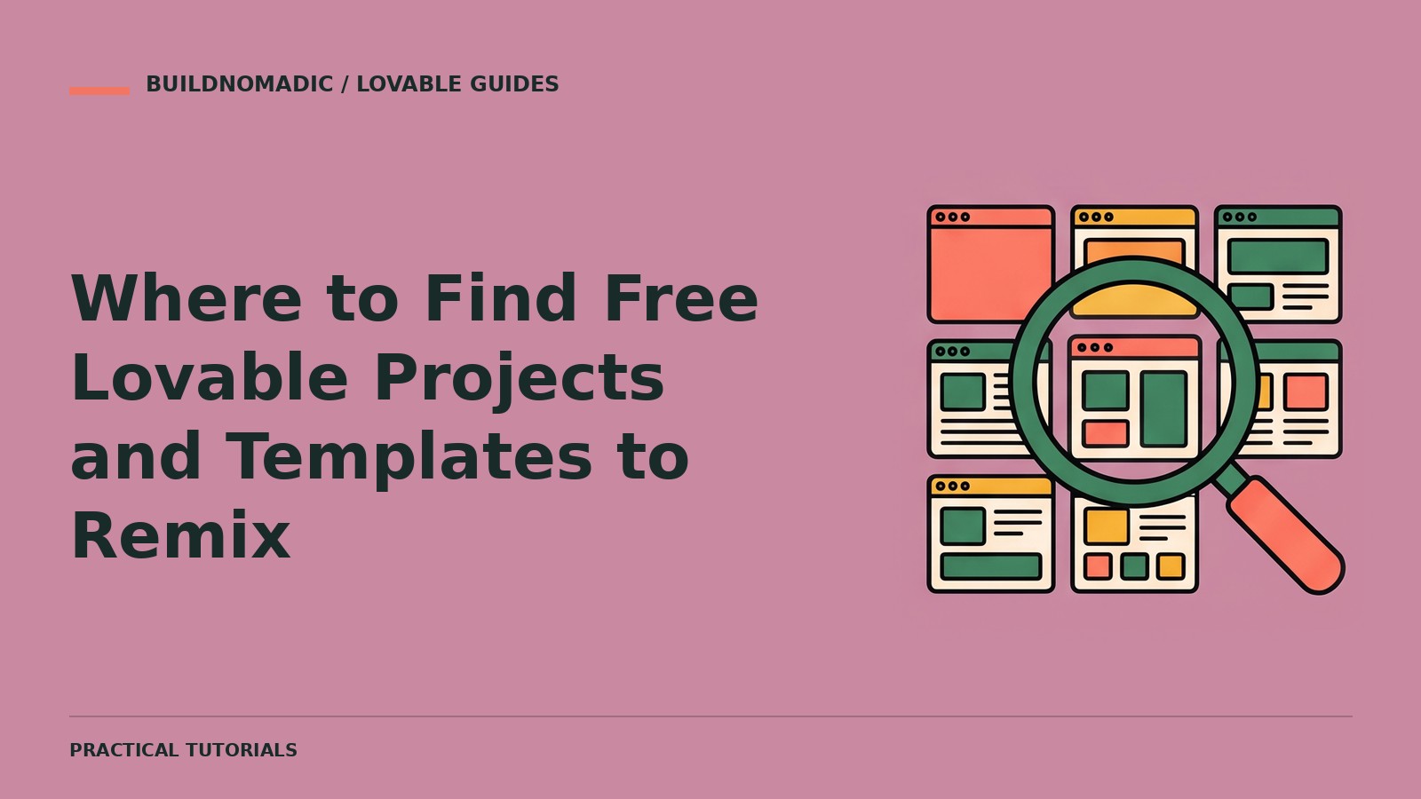 Where to Find Free Lovable Projects and Templates to Remix