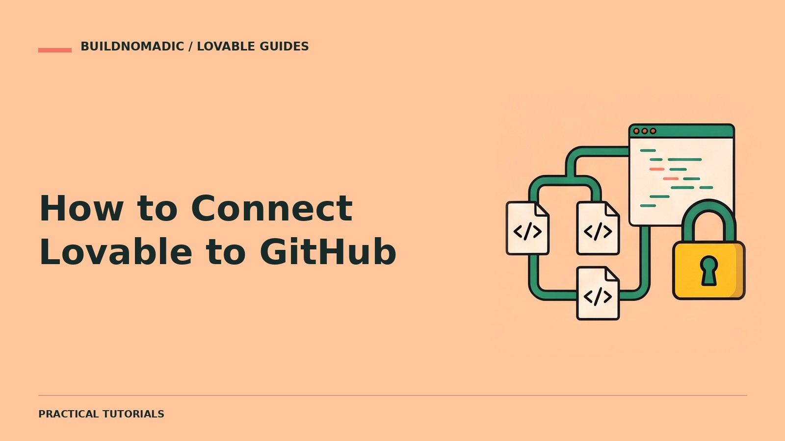 How to Connect Lovable to GitHub