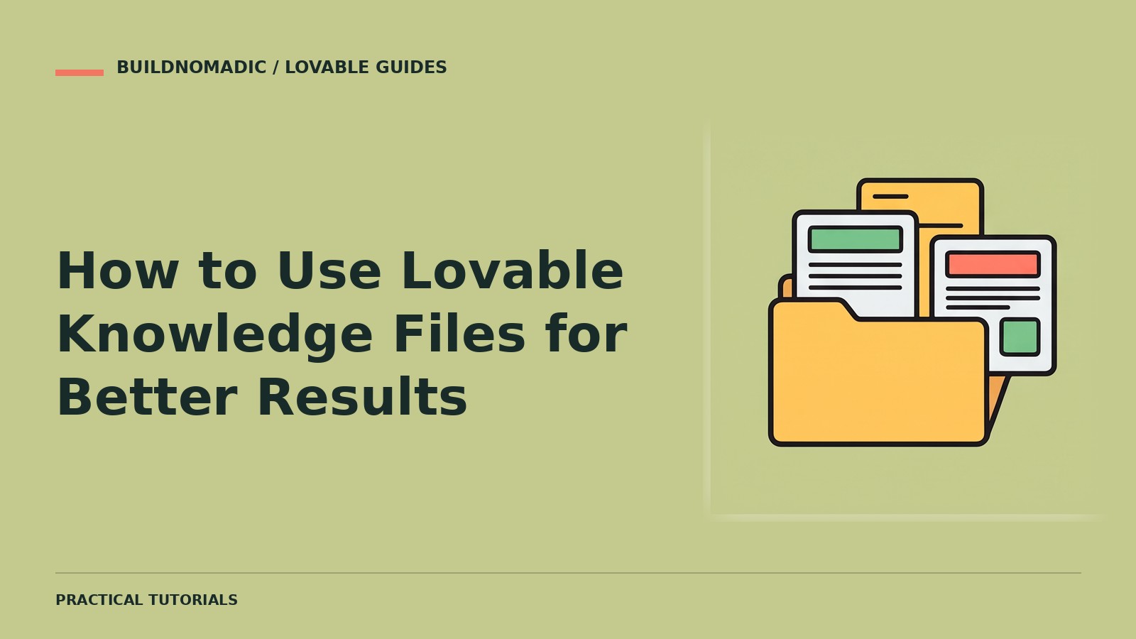 How to Use Lovable Knowledge Files for Better Results
