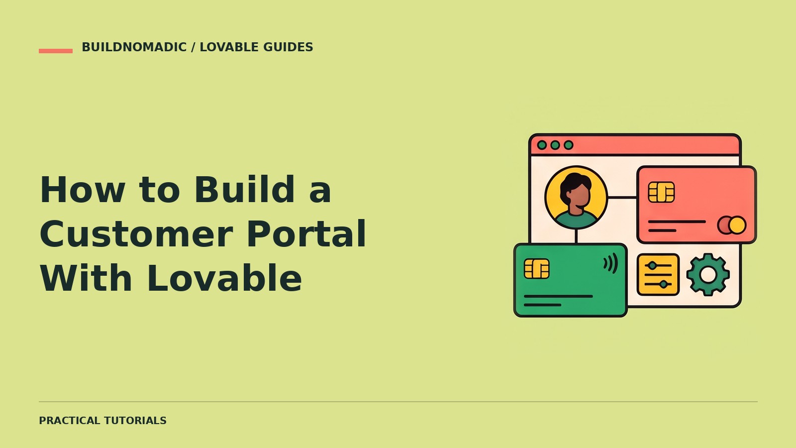 How to Build a Customer Portal With Lovable