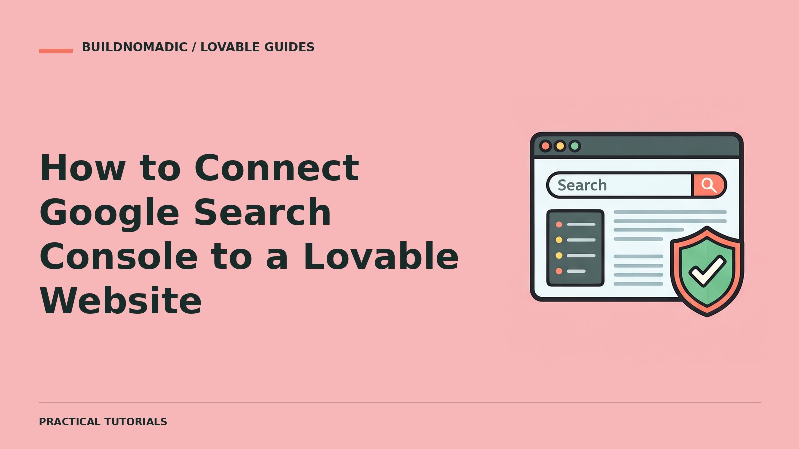 How to Connect Google Search Console to a Lovable Website