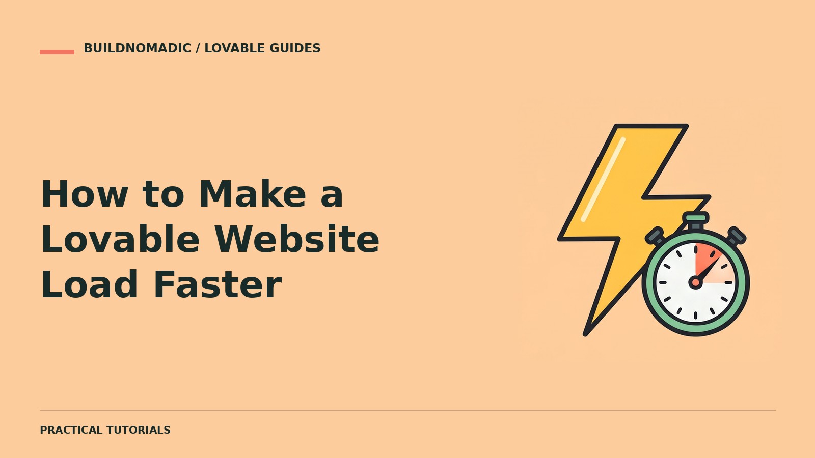 How to Make a Lovable Website Load Faster