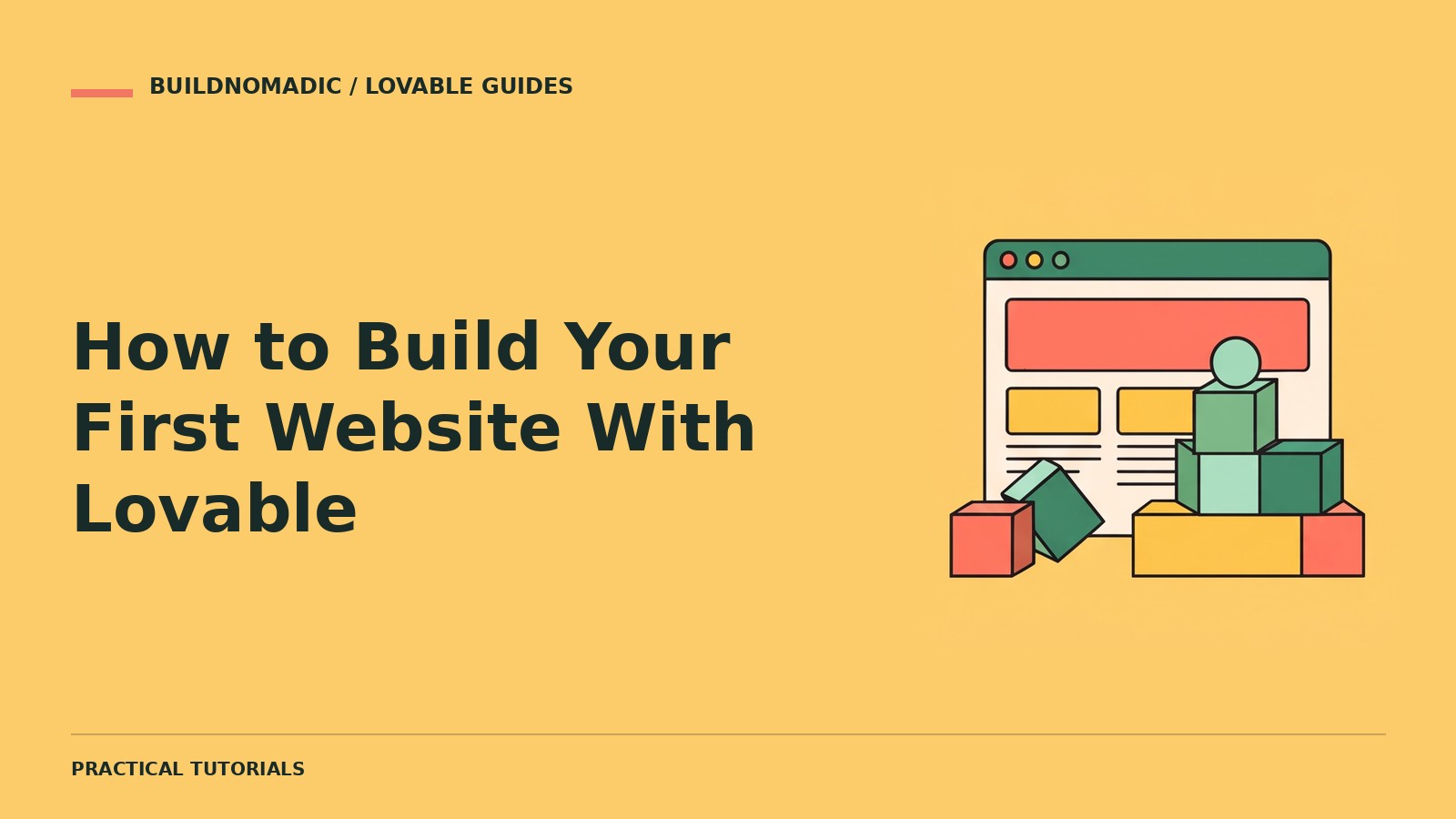 How to Build Your First Website With Lovable